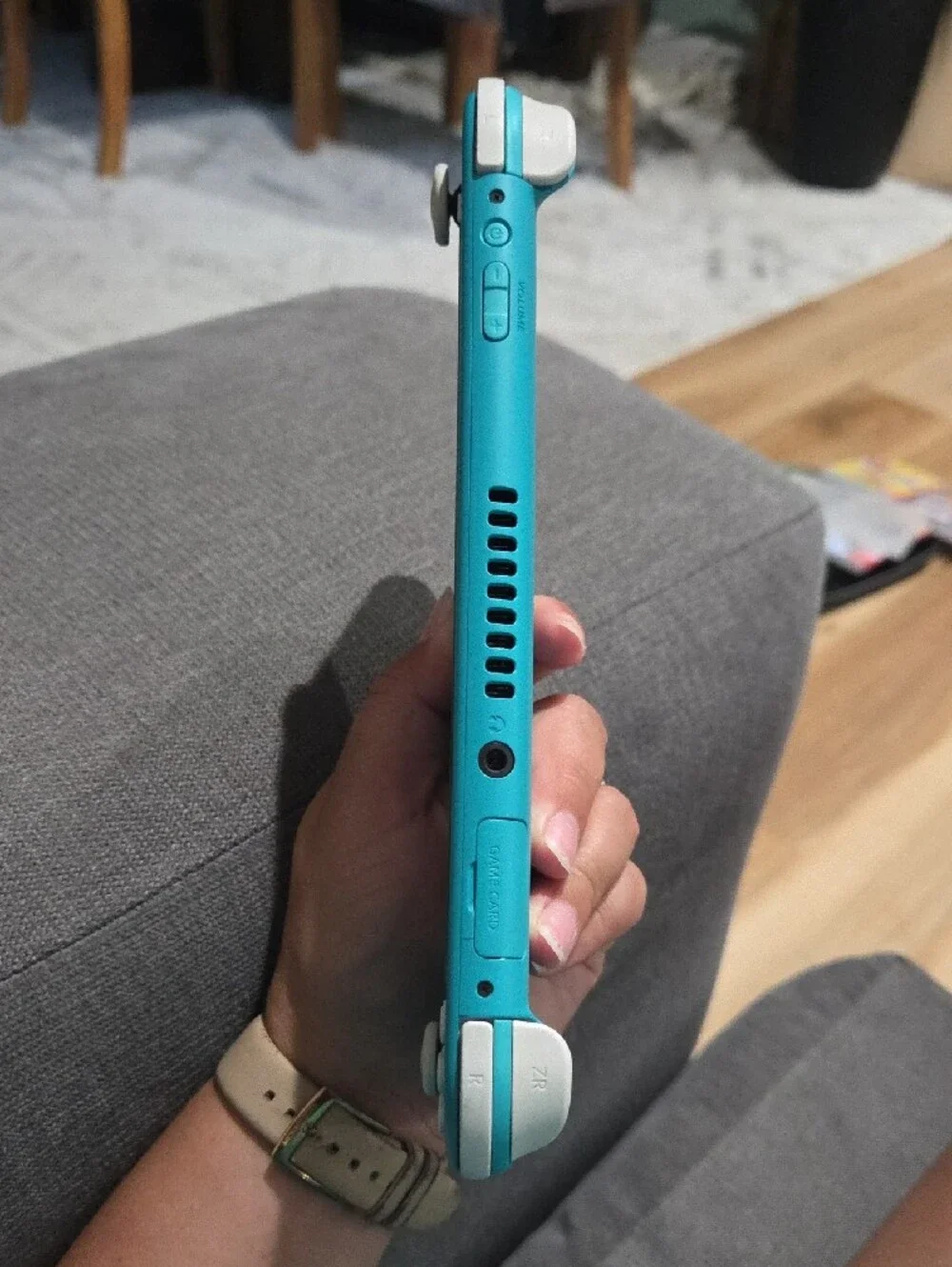 Nintendo Switch Lite Turquoise with Zelda Carry Case and Game Bundle